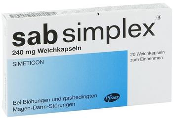 Pfizer Sab Simplex 240mg Weichkapseln