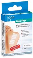 Wundnahtstreifen H&ouml;ga-strips 6,4x80 mm 2X3 St