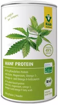 Raab Vitalfood Bio-Hanfproteinpulver 500g
