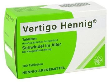 Vertigo Hennig Tabletten (100 Stk.)
