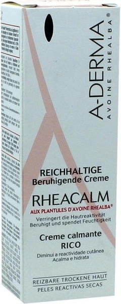 A-Derma Rheacalm Beruhigende Creme Reichhaltig (40ml)