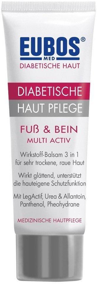 Eubos Diabetische Hautpflege Fuß & Bein Multi Activ (100ml) Test TOP  Angebote ab 8,54 € (April 2023)