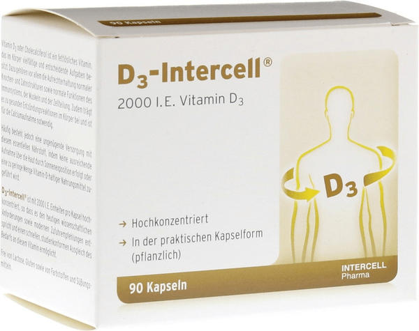 Intercell Pharma D3-Intercell 2000 I.E. Kapseln (90 Stk.)