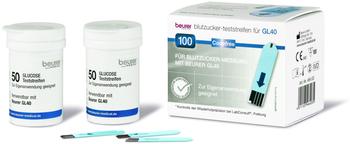 Beurer GL 40 Blutzuckerteststreifen (100 Stk.)