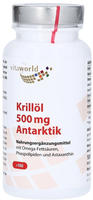 Vita World Krill&ouml;l 500 mg Antarktik Kapseln mit essenziellen Fetts&auml;uren 98 g,