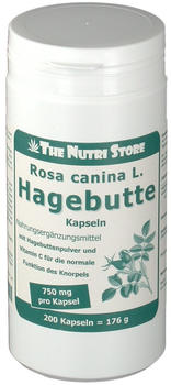 Hirundo Products Hagebutte 750 mg Kapseln (200 Stk.)