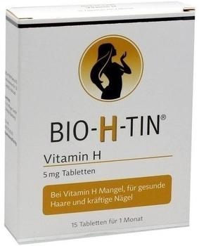 Bio H Tin Vitamin 5 mg für 1 Monat Tabletten (15 Stk.)