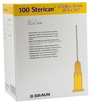 B. Braun Sterican Kanuelen 20Gx2 4/5 0,9 x 70 mm (100 Stk.)
