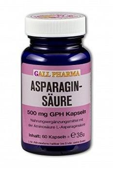 Hecht Pharma Asparaginsäure 500mg Kapseln (60 Stk.)