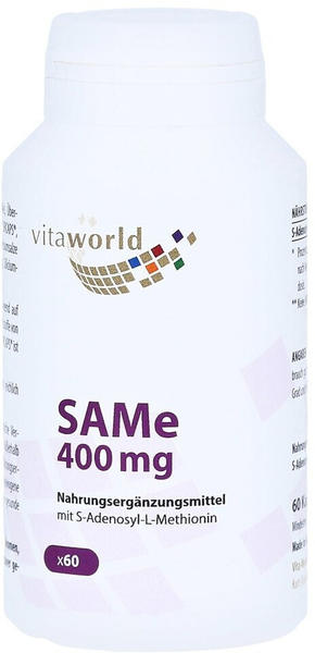 Vita World GmbH SAMe 400mg Kapseln (60 Stk.)