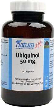Naturafit Ubiquinol 50mg Kapseln (120 Stk.)
