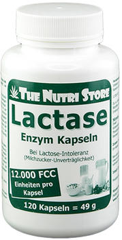 Hirundo Products Lactase 12000 Fcc Enzym Kapseln (120 Stk.)