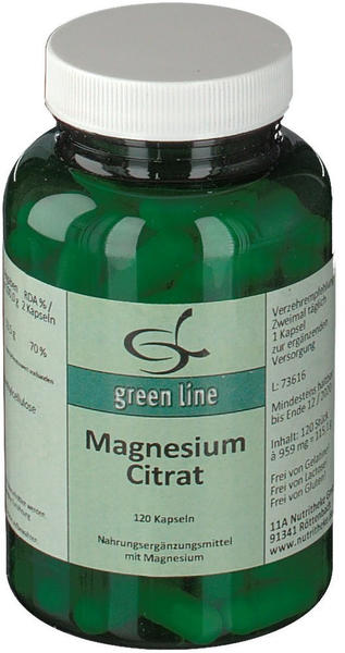 11 A Nutritheke Magnesium Citrat Kapseln (120 Stk.)