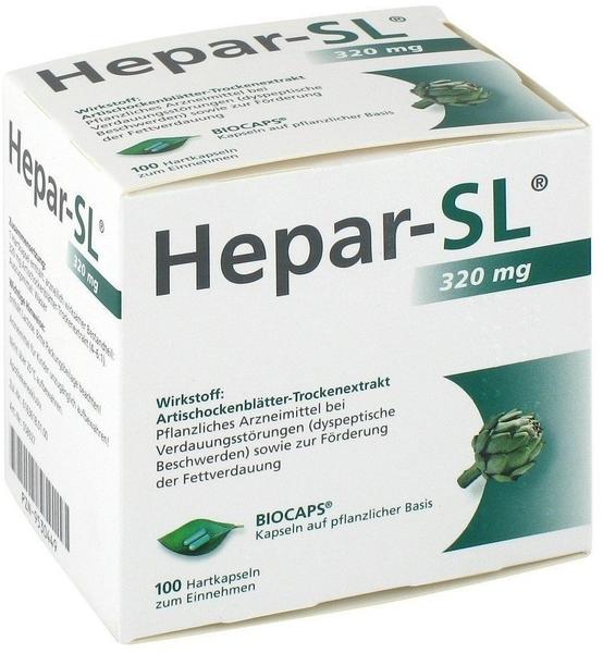 Hepar SL 320 mg Hartkapseln (100 Stk.)