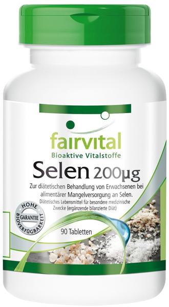 Fairvital Selen 200 µg Tabletten (20 Stk.)