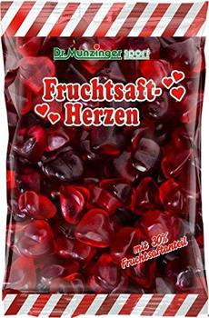 Dr. Munzinger Fruchtsaftherzen (250 g)
