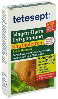 Tetesept Magen-Darm Entspannung Kautabletten (20 Stk.)