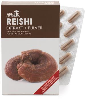 Hawlik Reishi Extrakt + Pulver Kapseln (60 Stk.)