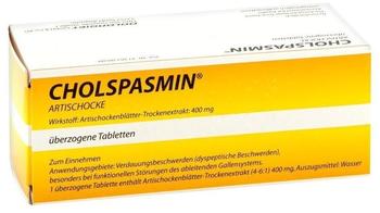 Cholspasmin Artischocke überzogene Tabletten (50 Stk.)