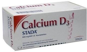 Calcium D 3 600 mg/400 I.E. Kautabletten (120 Stk.)