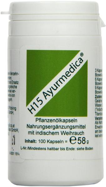 Hecht Pharma H 15 Ayurmedica Kapseln (100 Stk.)