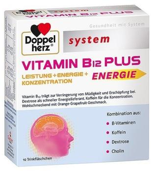 Doppelherz System Vitamin B12 Plus Energie Trinkampullen (10 x 25 ml)