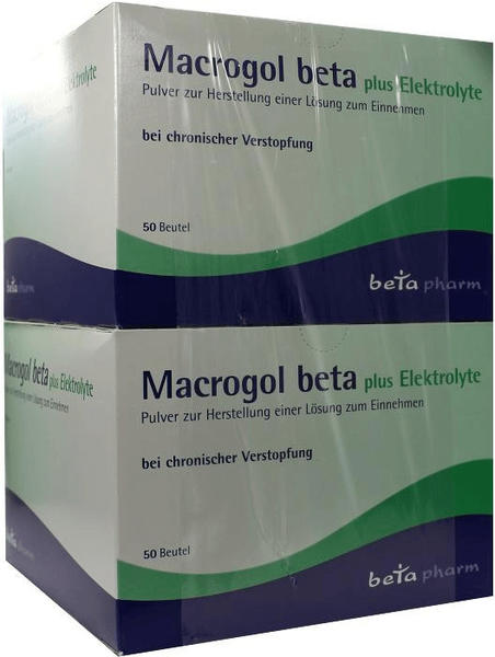 Macrogol beta plus Elektrolyte Pulver (100 Stk.)