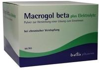 Macrogol beta plus Elektrolyte Pulver 50 St