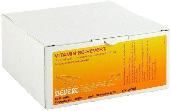 Hevert Vitamin B6 Hevert Ampullen (100 x 2 ml)