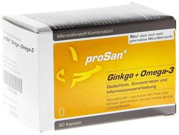 Prosan Ginkgo + Omega 3 Kapseln (90 Stk.)