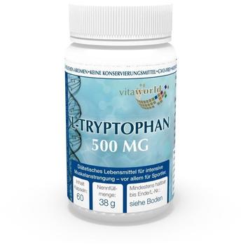 Vita-World L Tryptophan 500 mg Kapseln (60 Stk.)