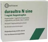 DURAULTRA N SINE 20X0.6ml Augentropfen PZN:7788698