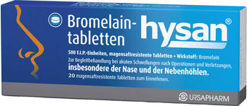 Ursapharm Bromelain Hysan Tabletten (20 Stk.)