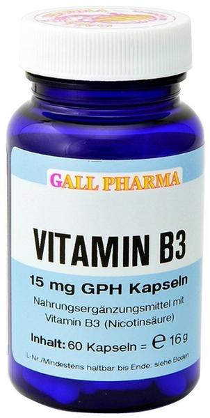 Hecht Pharma Vitamin B3 15 mg GPH Kapseln 60 St.