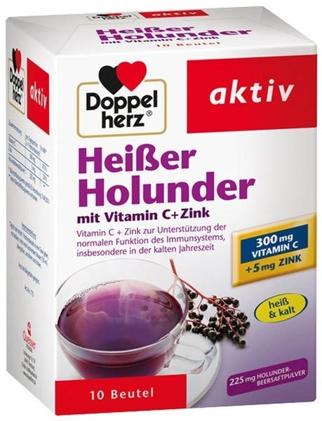 Doppelherz Heisser Holunder m. vit.c+zink Gran. (10 Stk.)