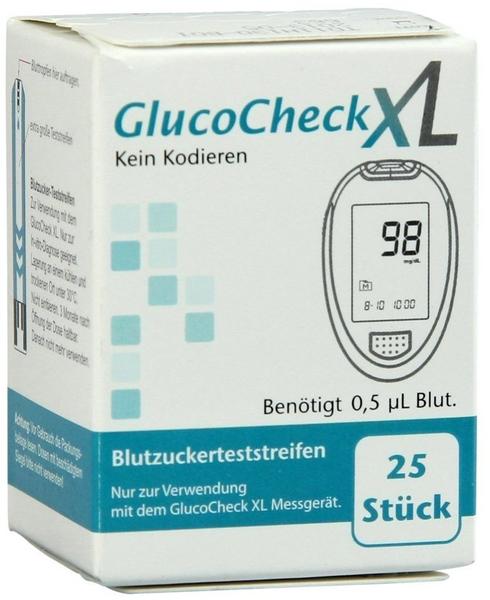 Aktivmed Gluco Check XL Blutzuckerteststreifen (25 Stk.)