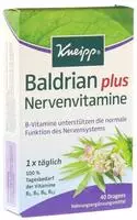 PZN-DE 07798751, Kneipp Baldrian plus Nervenvitamine Dragees 40 stk