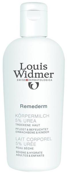 Louis Widmer Körpermilch 5% Urea leicht parfümiert (200ml)