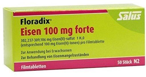 Floradix Eisen 100 mg forte Filmtabletten (50 Stk.)