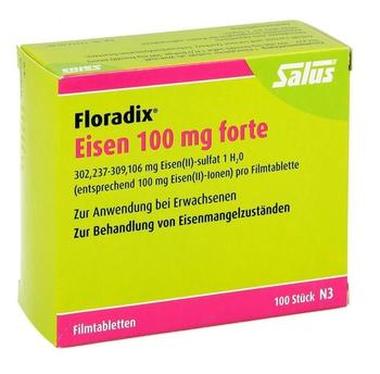 Floradix Eisen 100 mg forte Filmtabletten (100 Stk.)