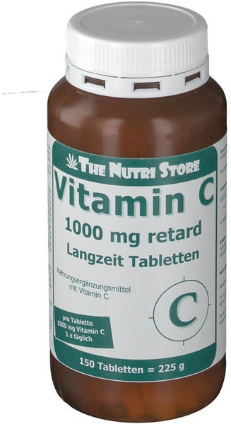 Hirundo Products Vitamin C 1000 mg Retard Langzeit Tabletten (150 Stk.)