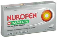 PZN-DE 08794459, Reckitt Benckiser NUROFEN Immedia 400 mg Filmtabletten 24 St