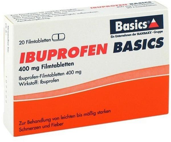 Basics IBUPROFEN BASICS 400 mg Filmtabletten 20 St