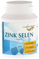 PZN-DE 07518160, Vita World Zink Selen Kapseln 15 mg / 100 &micro;g 38 g, Grundpreis: