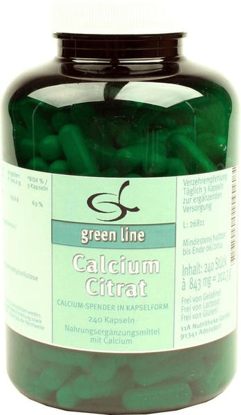 11 A Nutritheke Calciumcitrat Kapseln (240 Stk.)