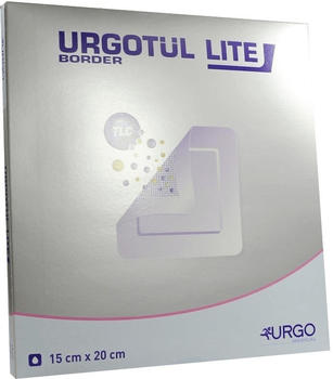 Urgo Urgotuel lite border 15 x 20 cm Verband (5 Stk.)
