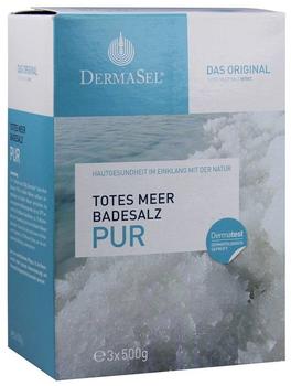 Fette Dermasel Totes Meer Badesalz Pur (1,5 kg)