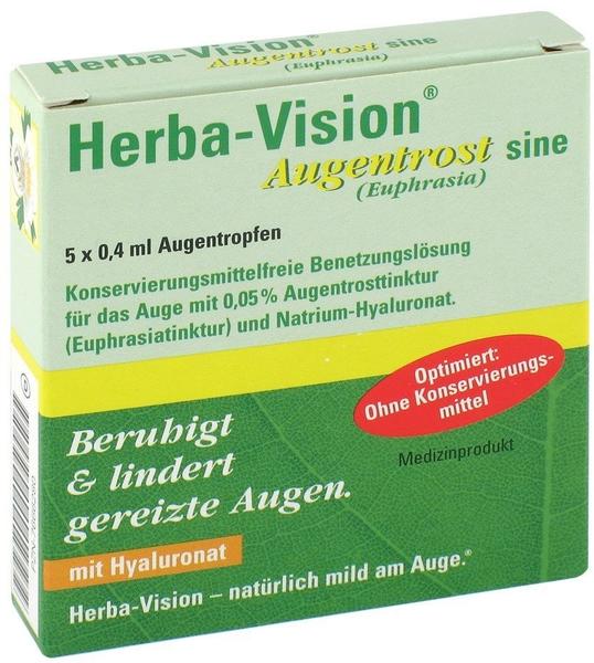 Herba Vision Augentrost Sine Augentropfen (5 x 0,4 ml)