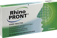 PZN-DE 07387611, Recordati Pharma Rhinopront Kombi Tabletten 12 stk