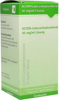 Acoin-Lidocainhydrochlorid 40 mg/ml Lösung (50 ml)